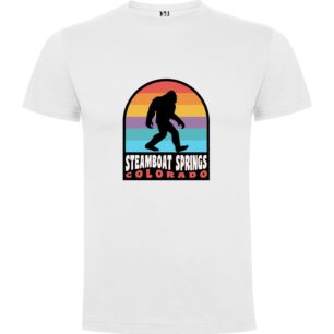 Steamboat's Funky Mascots Tshirt σε χρώμα Λευκό 5-6 ετών