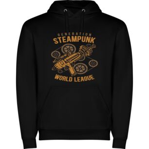 Steampunk Revolution Tee Φούτερ με κουκούλα