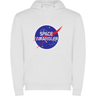 Stellar Journeys: Space Oasis Φούτερ με κουκούλα σε χρώμα Λευκό 11-12 ετών
