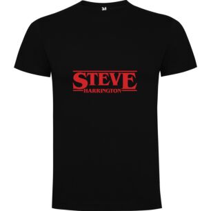Steve's Black Logo Collection Tshirt