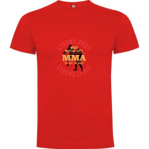Strongman: Graphic MMA Stance Tshirt