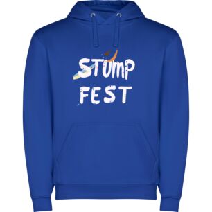 Stump Fest Delightfully Stomps Φούτερ με κουκούλα