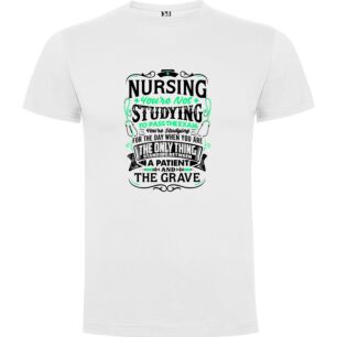 Stunningly Living Nursing Student Tshirt
