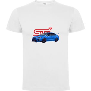 Subaru's Bold Emblem Tshirt σε χρώμα Λευκό 3-4 ετών