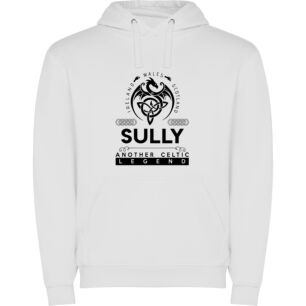 Sultry Celtic Legends: Sully Φούτερ με κουκούλα σε χρώμα Λευκό 5-6 ετών