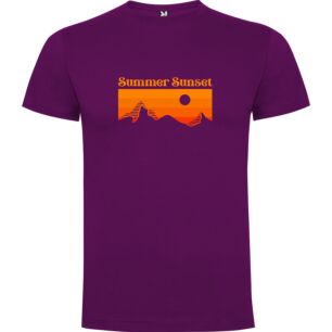 Summer Night Sunset Glow Tshirt