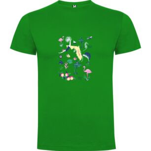 Sun Coast Illustration Tshirt σε χρώμα Πράσινο 7-8 ετών