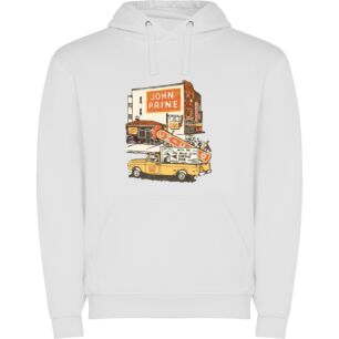 Sunny Truck Serenade Φούτερ με κουκούλα σε χρώμα Λευκό 11-12 ετών