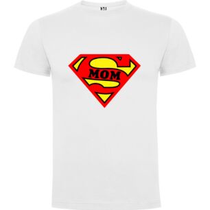 Super Mom Logo Tshirt σε χρώμα Λευκό Large