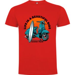 Surf Moped Chic Design Tshirt