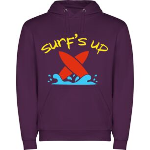Surf'n'Kids Illustrated Logo Φούτερ με κουκούλα