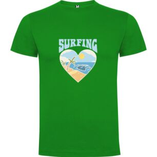 Surfing Bliss in Summer Tshirt