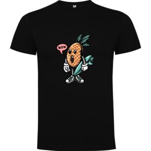 Surfing Pineapple Mascot Tshirt