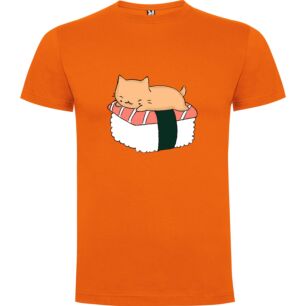 Sushi Cat Naptime Tshirt