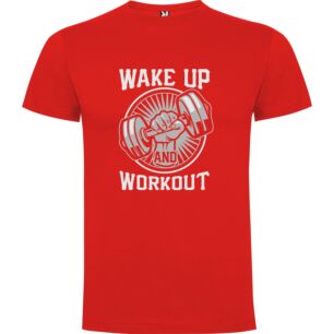 Sweat Samurai Gym Wakeup Tshirt