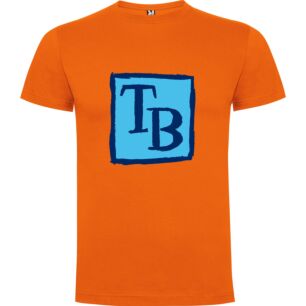 T Block Brand Inspiration Tshirt σε χρώμα Πορτοκαλί 11-12 ετών