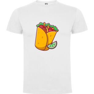 Taco Fiesta Frenzy Tshirt σε χρώμα Λευκό 9-10 ετών