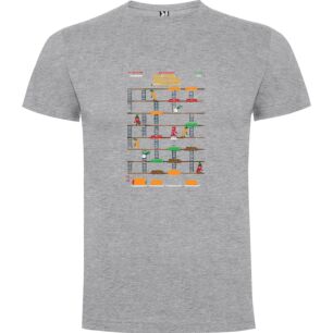 TacoTime Retro Arcade Adventure Tshirt σε χρώμα Γκρι XXLarge