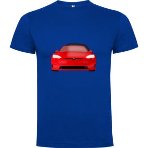 Tesla's Red Speedster Tshirt