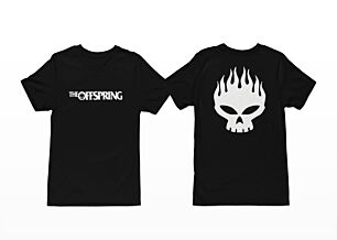 The Offspring Logo Skull Black T-Shirt