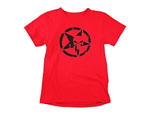 The Punisher Skull Pentagram Red T-Shirt