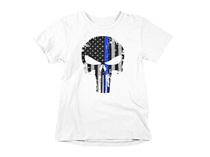 The Punisher Thin Red Line Flag T-Shirt