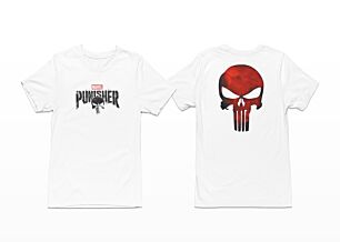 The Punisher White T-Shirt
