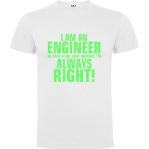 The Right Engineer Tshirt