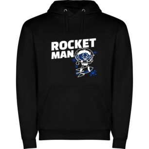 The Rocket Man's Vision Φούτερ με κουκούλα