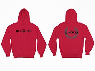 The Rumjacks Logo Red Φούτερ με Κουκούλα