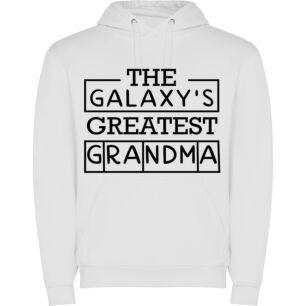 The Stellar Grandma Emblem Φούτερ με κουκούλα