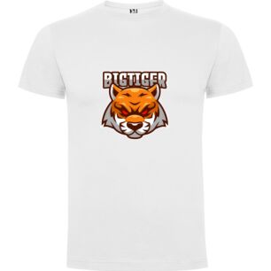 Tiger Fury Mascot Tshirt σε χρώμα Λευκό XXXLarge(3XL)