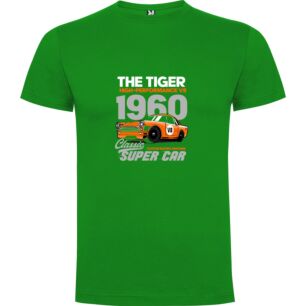 Tiger-stripe Retro Beast Tshirt
