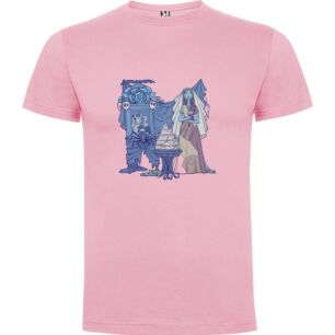 Tim Burton's Corpse Bride Tshirt σε χρώμα Ροζ 3-4 ετών