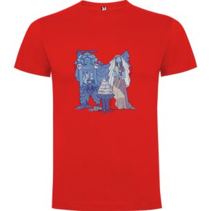 Tim Burton's Corpse Bride Tshirt σε χρώμα Κόκκινο 3-4 ετών