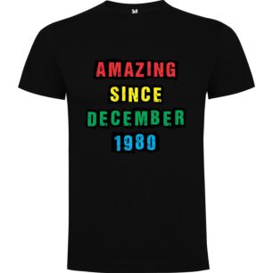 Timeless 80s Amazement Tshirt