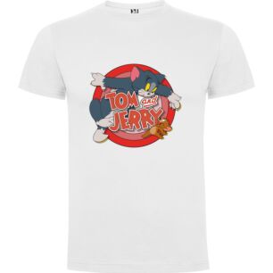Timeless Cat-Mouse Charades Tshirt σε χρώμα Λευκό Small