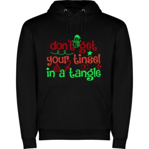 Tinsel Tangle Merriment: TYFTT Φούτερ με κουκούλα