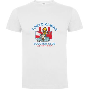 Tokyo Scooter Dreams Tshirt σε χρώμα Λευκό XXLarge