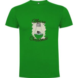 Tree-lit Holiday Profile Tshirt