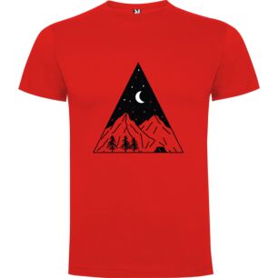 Triangle Peakscape Tshirt