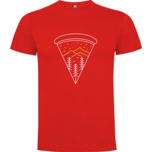 Triangle's Mountain Pizza Feast Tshirt