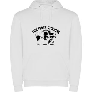 Trifecta: Stooges, Moiras, Style Φούτερ με κουκούλα σε χρώμα Λευκό 11-12 ετών