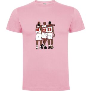 Triple Giants Artwork Tshirt σε χρώμα Ροζ 3-4 ετών