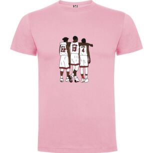 Triple Heat Threesomes Tshirt σε χρώμα Ροζ 3-4 ετών