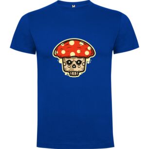 Trippy Mushroom Skull Tshirt