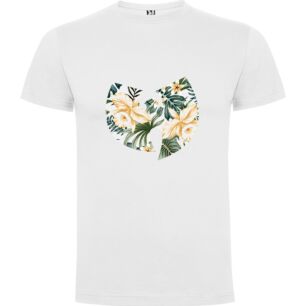 Tropical Bloom Chic Tshirt σε χρώμα Λευκό 3-4 ετών