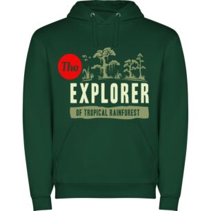 Tropical Explorer Logo Φούτερ με κουκούλα
