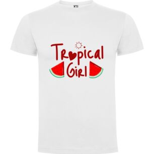 Tropical Slice Babe Tshirt σε χρώμα Λευκό XLarge