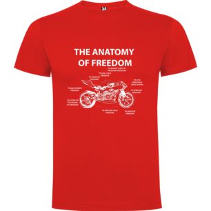 True Motorcycle Anatomy Tshirt